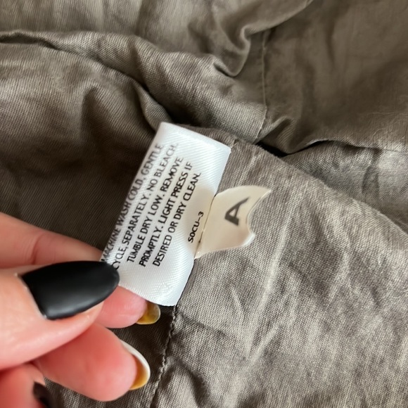 Eileen Fisher Gray-Brown Cotton Jacket Cardigan Sz XS - Picture 8 of 11